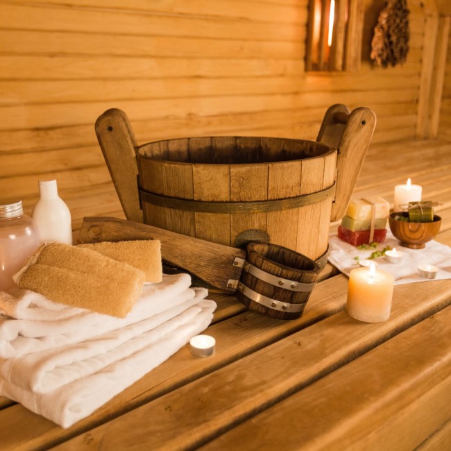 Wärme genießen in der Sauna im Hotel Stockerwirt