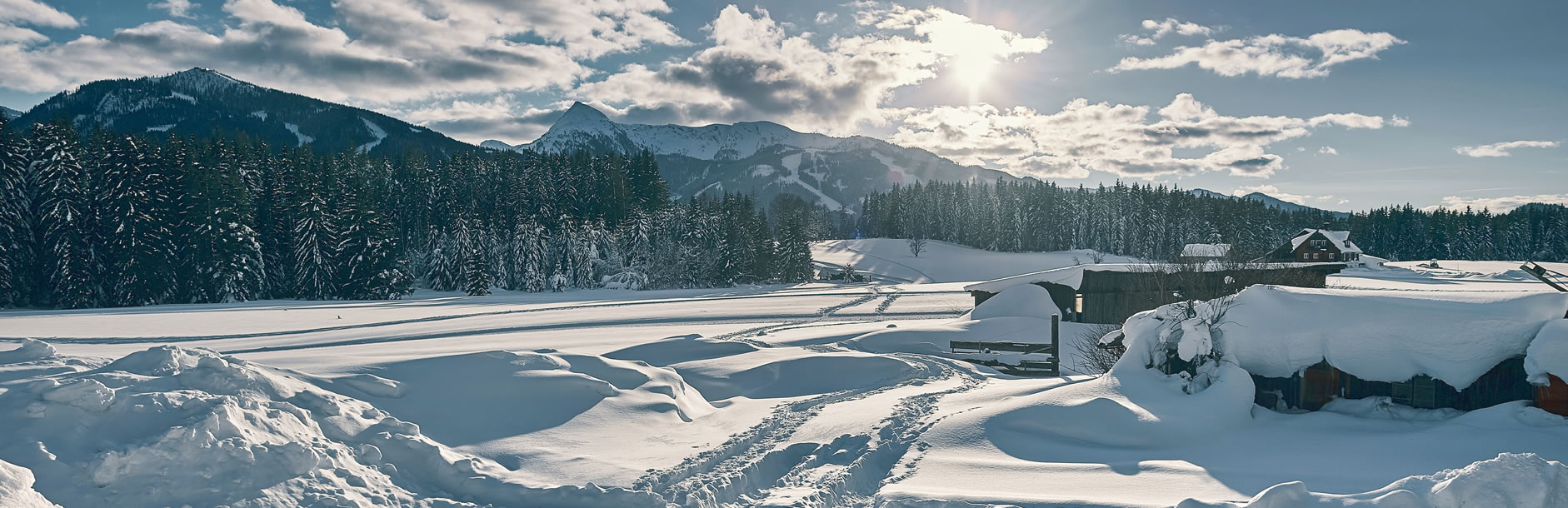 Langlaufloipe ab Hotel Stockerwirt